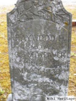 Haywood D. Weaver