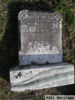 Charles S Snyder