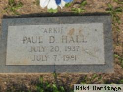 Paul Dean "arkie" Hall