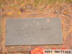 Alice Tallant Clarke