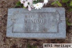 Mary Ann Comstock Windsor
