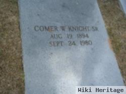 Comer W. Knight, Sr