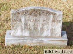 Annie Mccann Mcburney