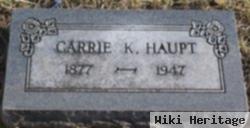 Caroline Catherine "carrie" Lillemann Haupt