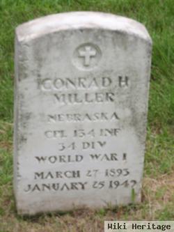 Cpl Conrad H. Miller