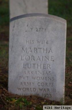 Martha Loraine Luther