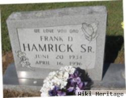 Frank D Hamrick, Sr