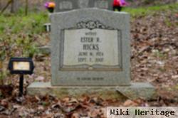 Ester R Hicks