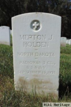 Merton J Holden