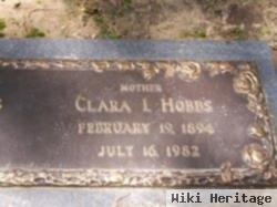 Clara I Hobbs