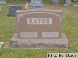 Frederick W, Kator