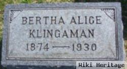 Bertha Alice Porter Klingaman