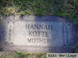 Hannah Hendrickson Kotte