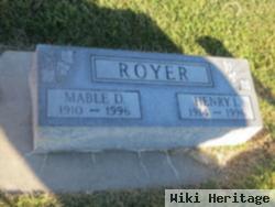 Mable Dora Lewis Royer