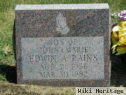 Edwin Alan Rains