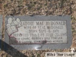 Addie Mae Cook Mcdonald