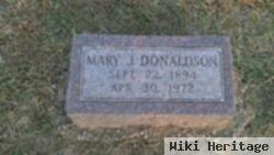 Mary J Donaldson