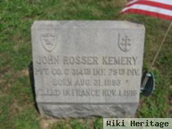 John Rosser Kemery