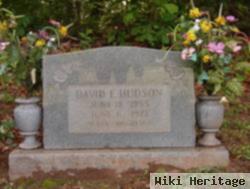 David E. Hudson