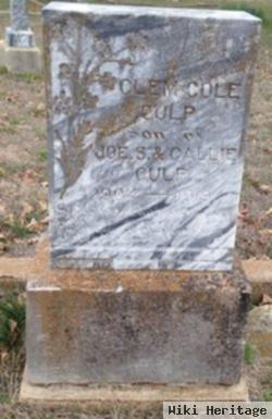 Clem Cole Culp