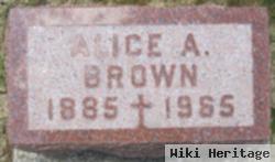 Alice A. Brown