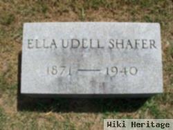 Eleanor M "ella" Udell Shafer