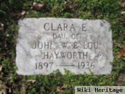 Clara E. Hayworth