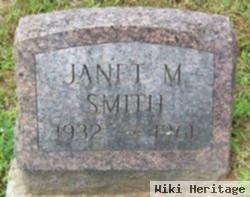 Janet M Smith