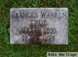 Frances Warren True