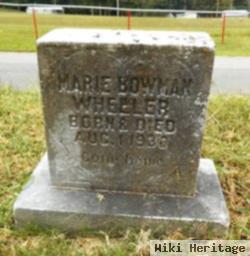 Marie Bowman Wheeler