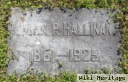 John P Hallinan