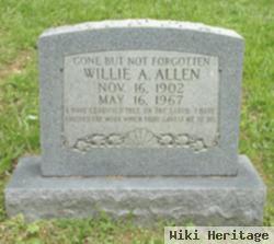 Willie A. Allen