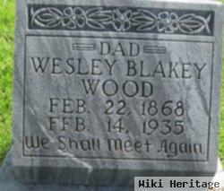 Wesley Blakey Wood