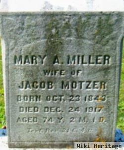 Mary A Miller Motzer