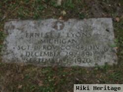 Ernest F. Lyons