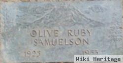 Olive Ruby Samuelson