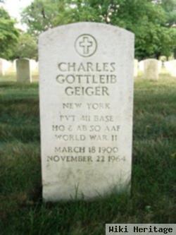 Charles Gottlieb Geiger