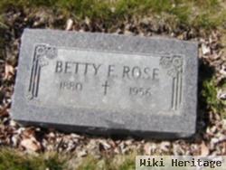 Betty Elizabeth Conner Rose