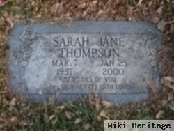 Sarah Jane Thompson