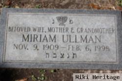 Miriam Nerken Ullman