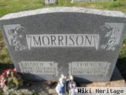 Lura A. Morrison