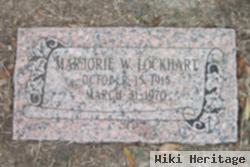 Marjorie Newton Wright Lockhart