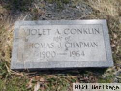 Violet A Conklin Chapman