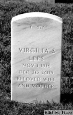 Virgilia S. "ginny" Schottel Lees