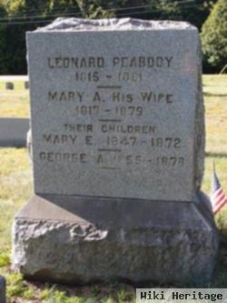 Mary E Peabody