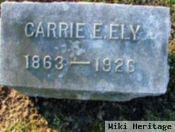 Caroline E "carrie" Mathews Ely