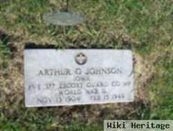 Arthur O Johnson