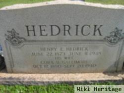 Henry Edward Hedrick