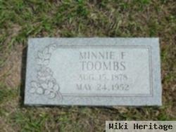 Minnie F. Toombs