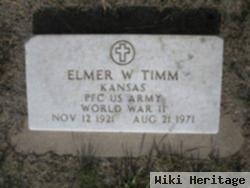 Elmer W Timm